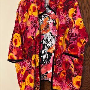 Beautiful Onque Muticolor Jacket and Shell Set (3x)